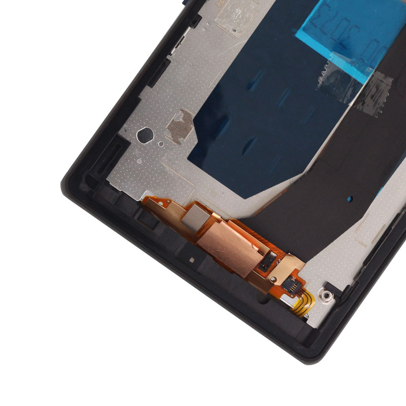 LCD para SONY Xperia Z Con Marco Azul