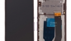 LCD para SONY Xperia Z Con Marco púrpura