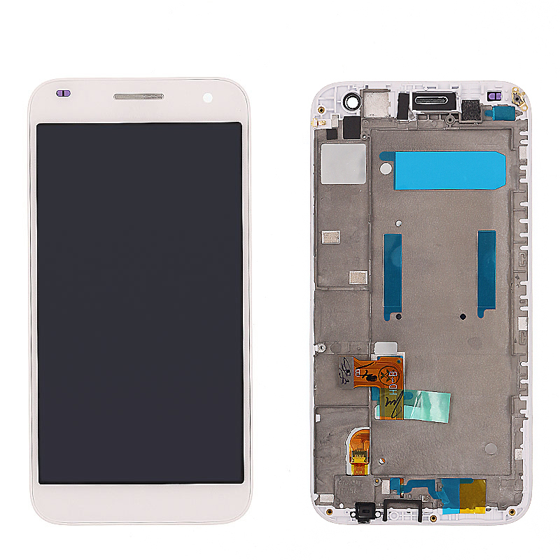 LCD para Huawei G7 Con Marco Blanco