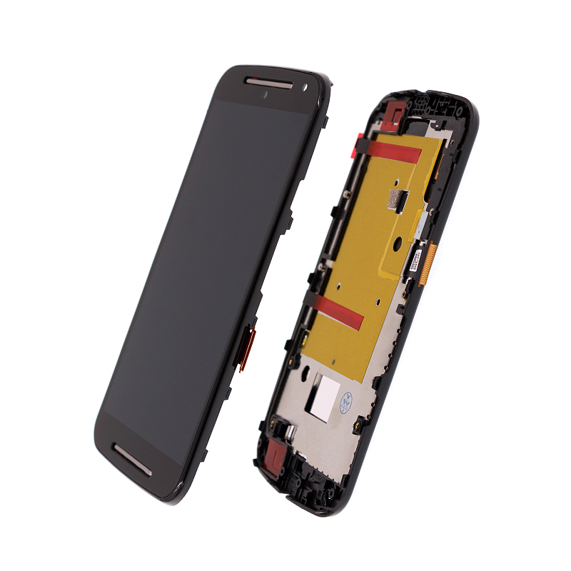 LCD para Moto G2 Con Marco